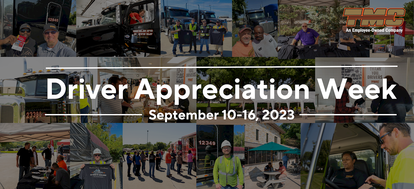 Driver Appreciation Week 2023 at TMC